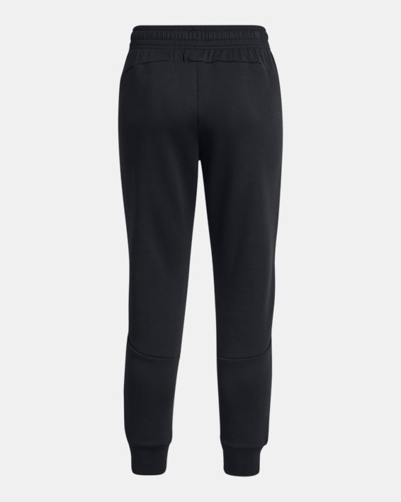 Women's UA Unstoppable Fleece Joggers in Black image number 6